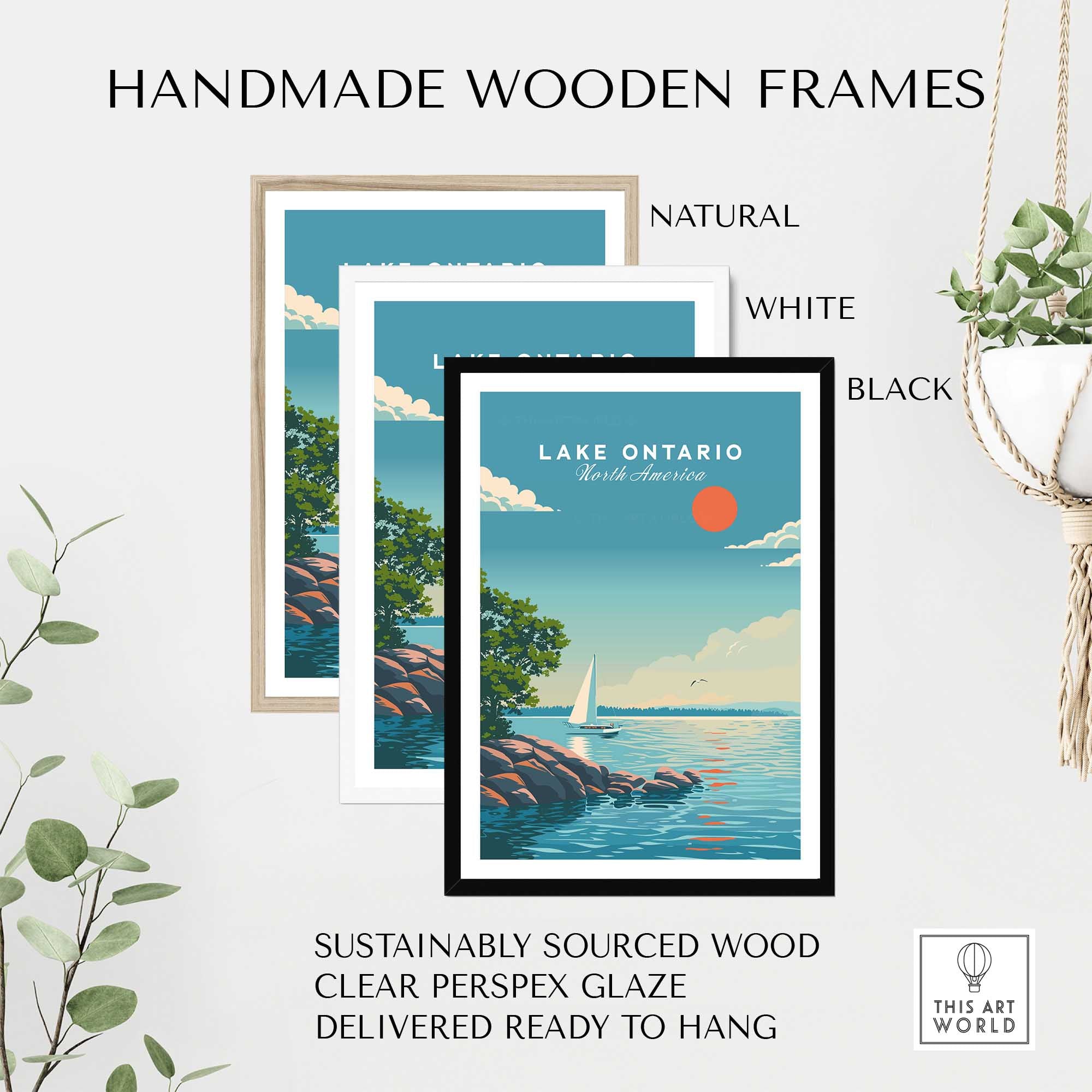 Lake Ontario Art Print-This Art World