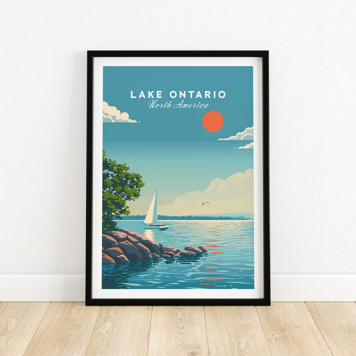 Lake Ontario Art Print-This Art World
