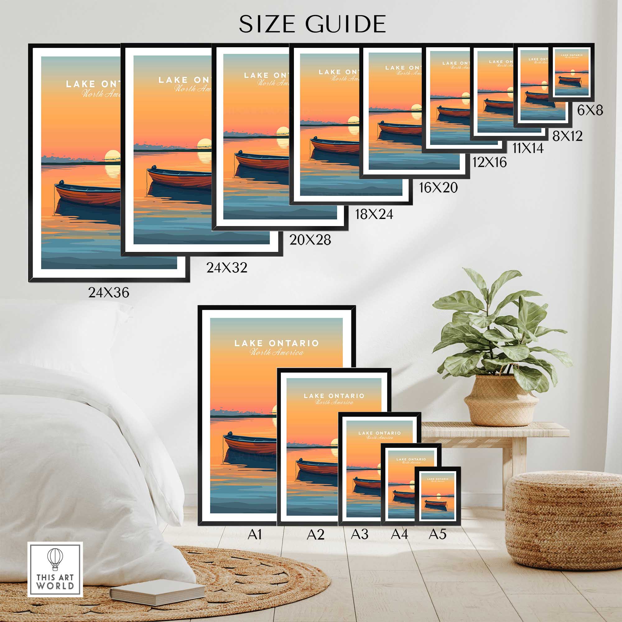 Lake Ontario Poster-This Art World