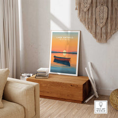 Lake Ontario Poster-This Art World