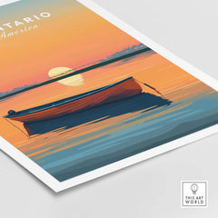 Lake Ontario Poster-This Art World