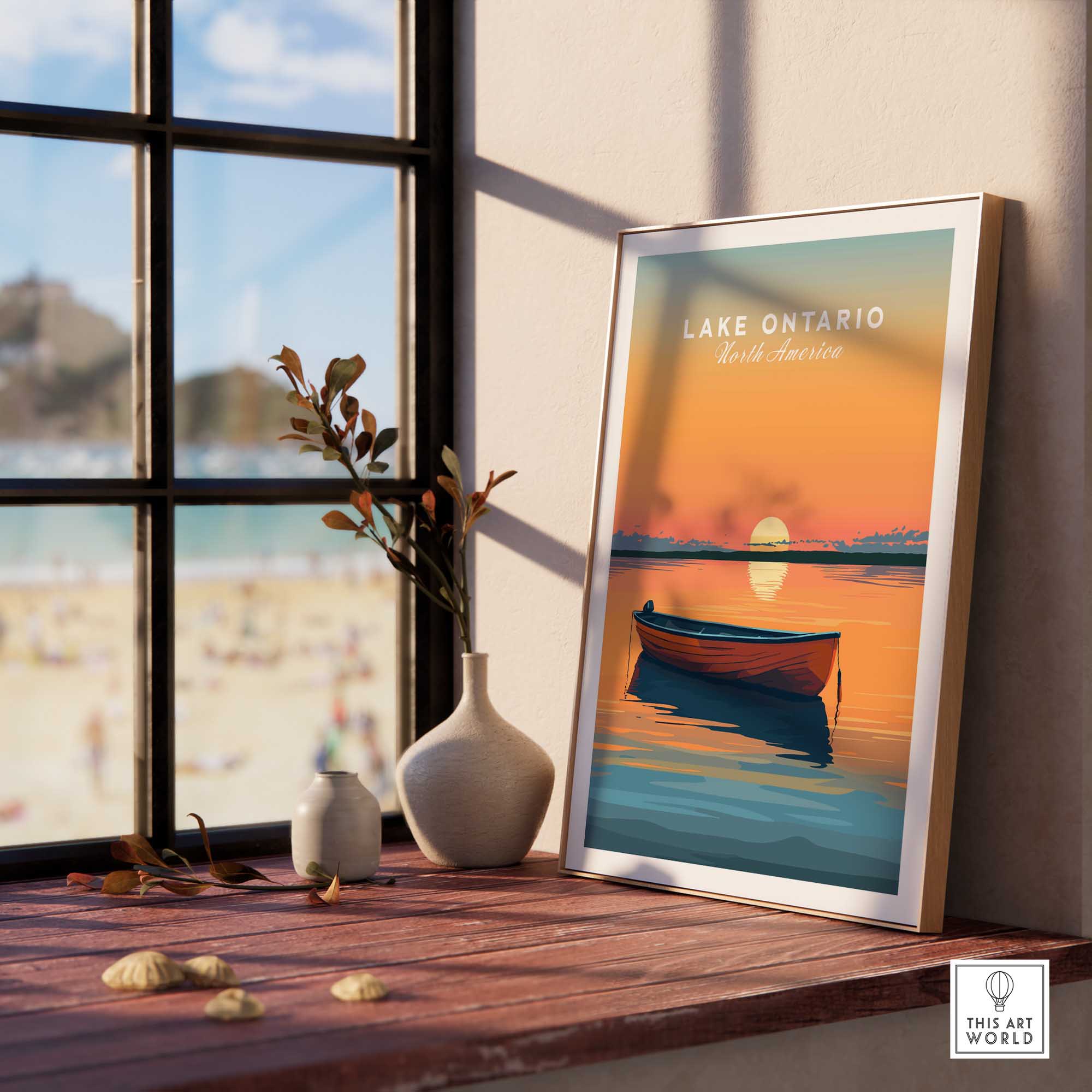 Lake Ontario Poster-This Art World