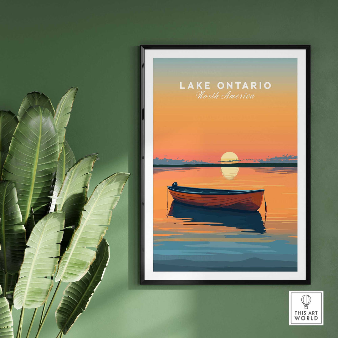 Lake Ontario Poster-This Art World