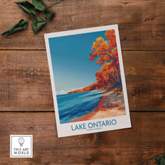 Lake Ontario Poster - Great Lakes-This Art World