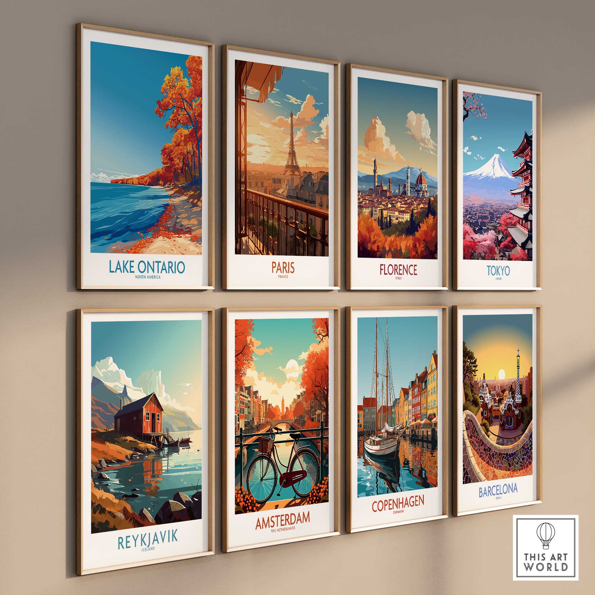 Lake Ontario Poster - Great Lakes-This Art World