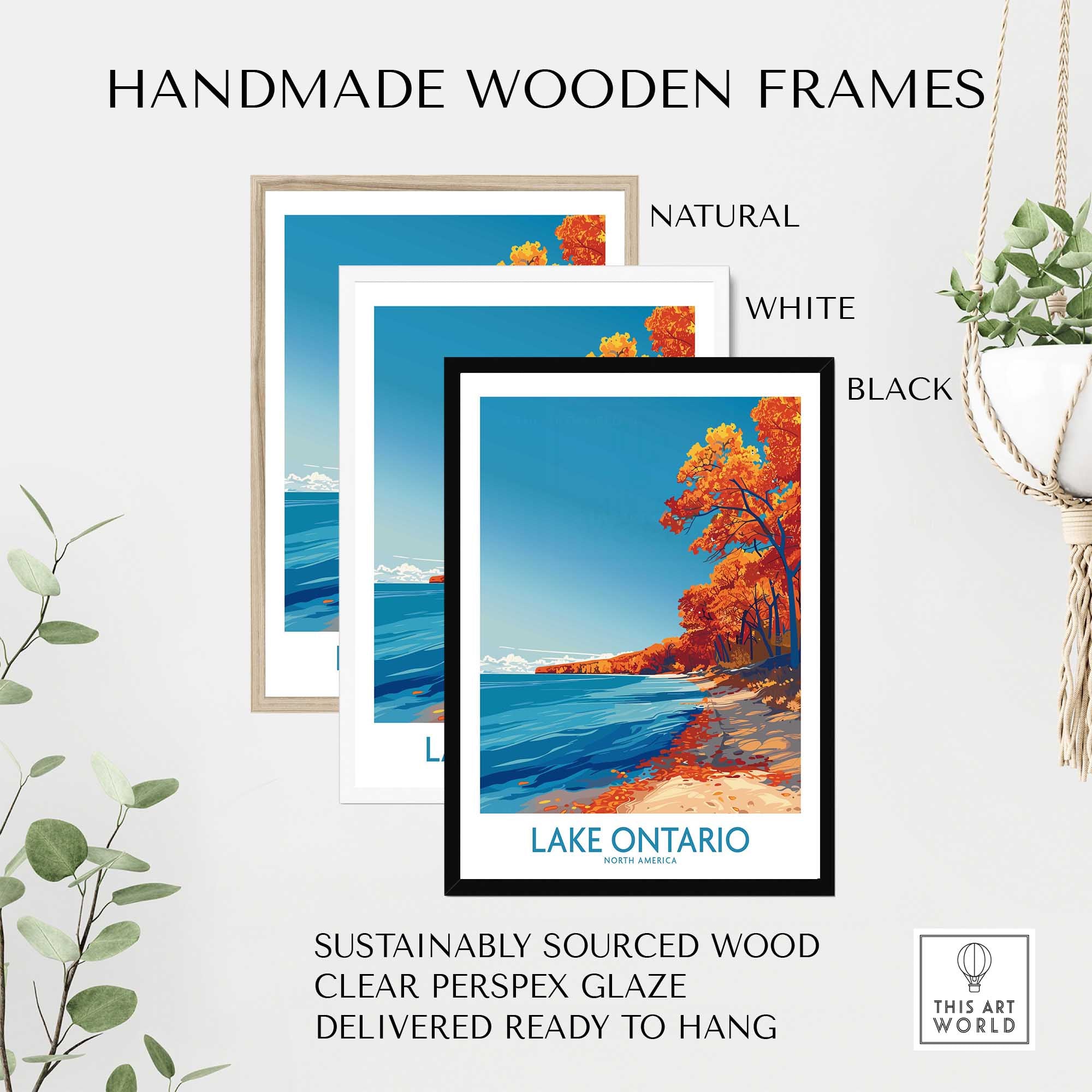 Lake Ontario Poster - Great Lakes-This Art World