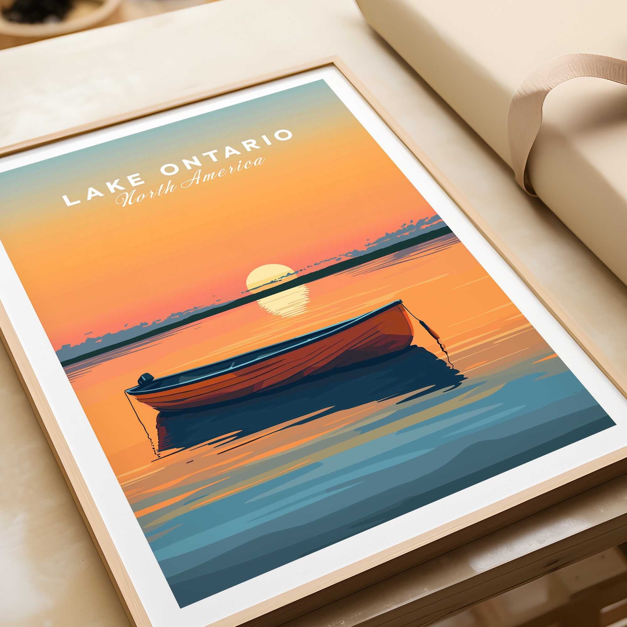 Lake Ontario Poster-This Art World