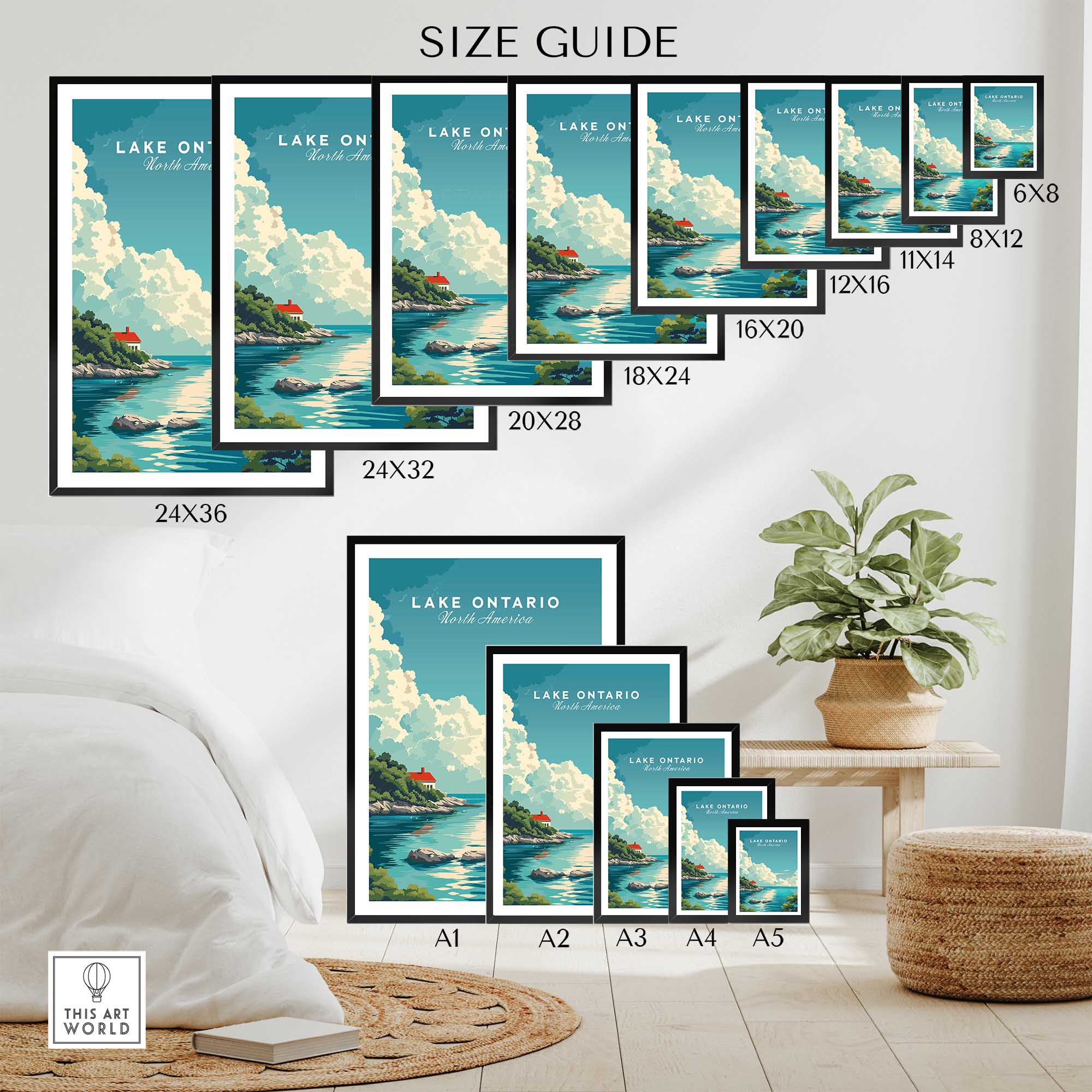Lake Ontario Print-This Art World