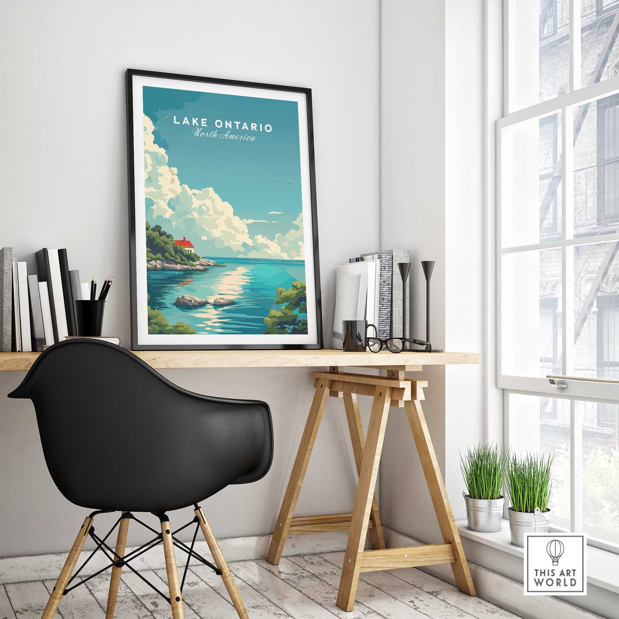 Lake Ontario Print-This Art World