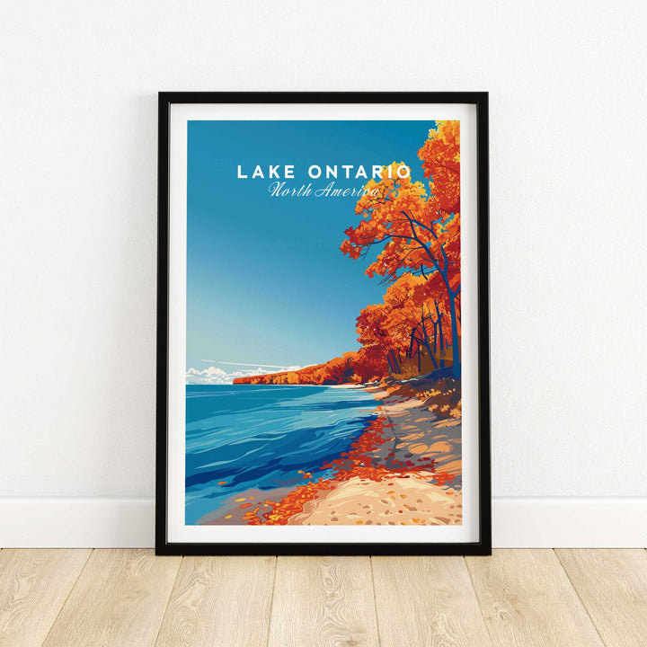 Lake Ontario Print - Great Lakes-This Art World