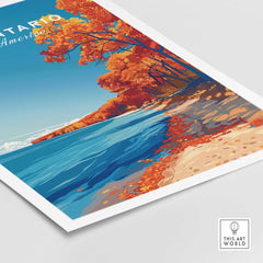 Lake Ontario Print - Great Lakes-This Art World
