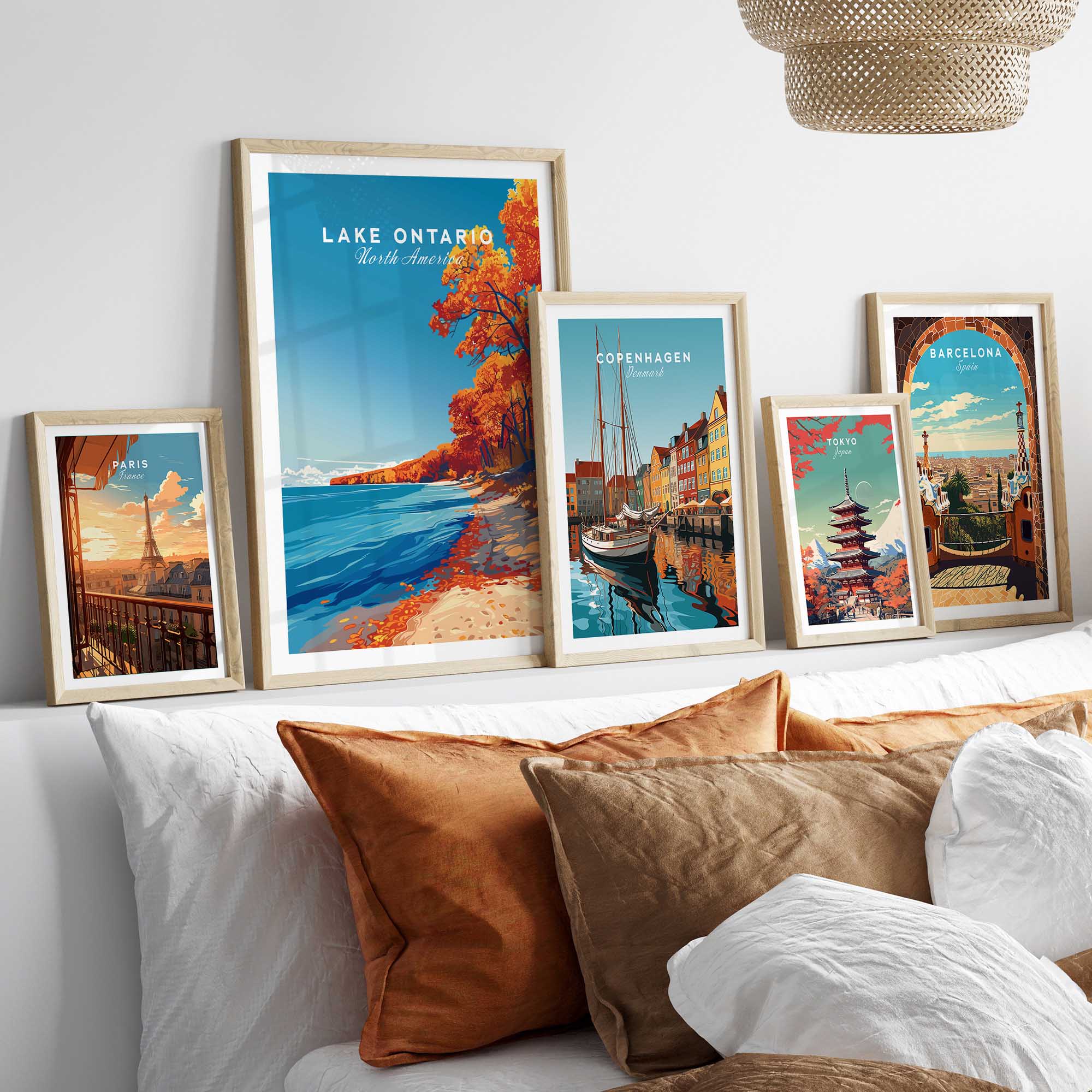 Lake Ontario Print - Great Lakes-This Art World