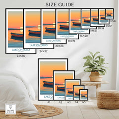 Lake Ontario Travel Poster-This Art World