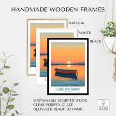 Lake Ontario Travel Poster-This Art World