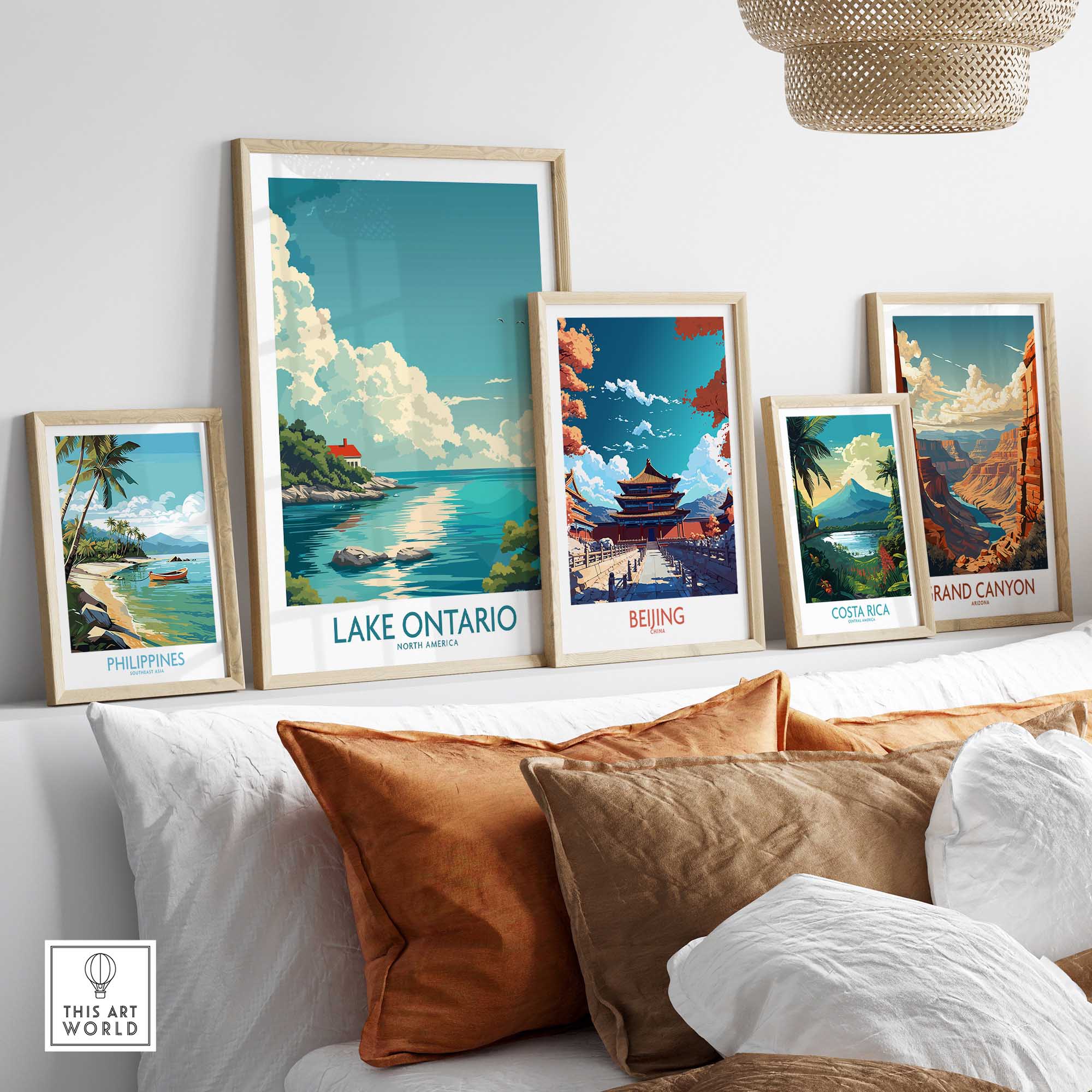 Lake Ontario Travel Print-This Art World
