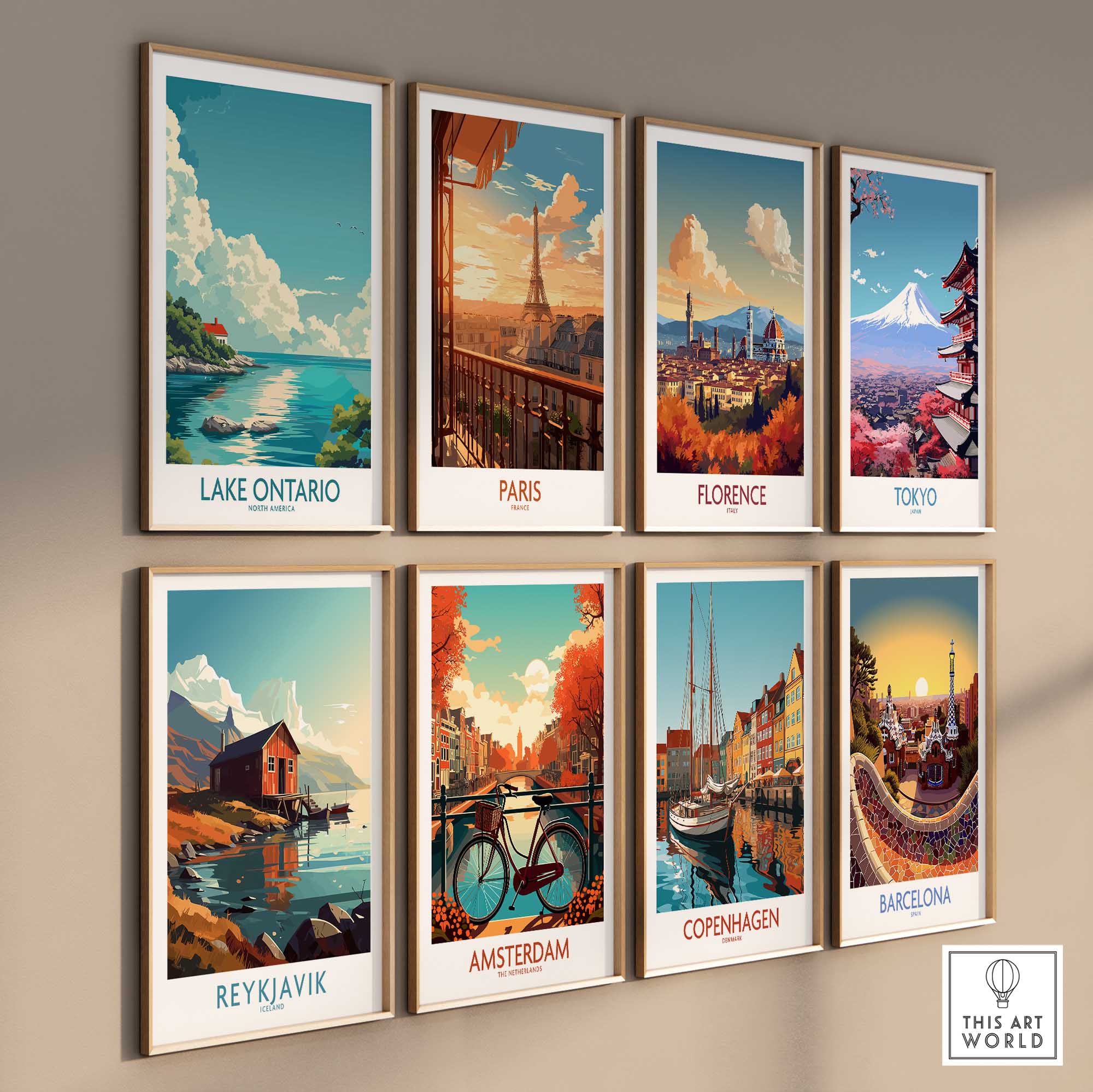 Lake Ontario Travel Print-This Art World