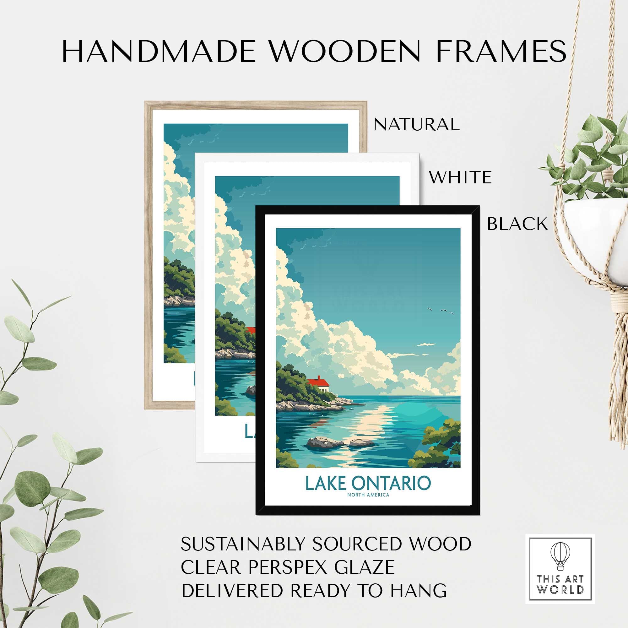 Lake Ontario Travel Print-This Art World