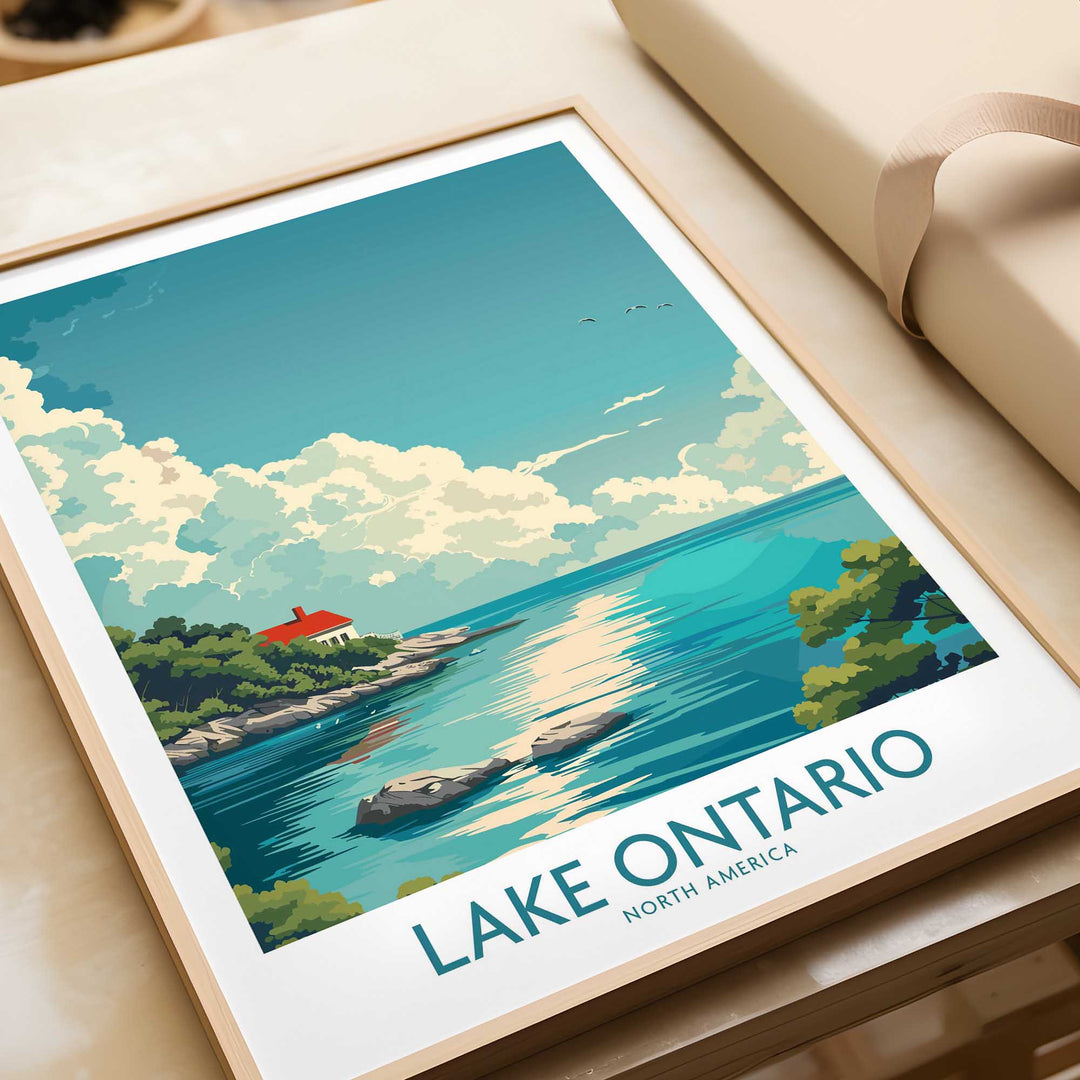 Lake Ontario Travel Print-This Art World