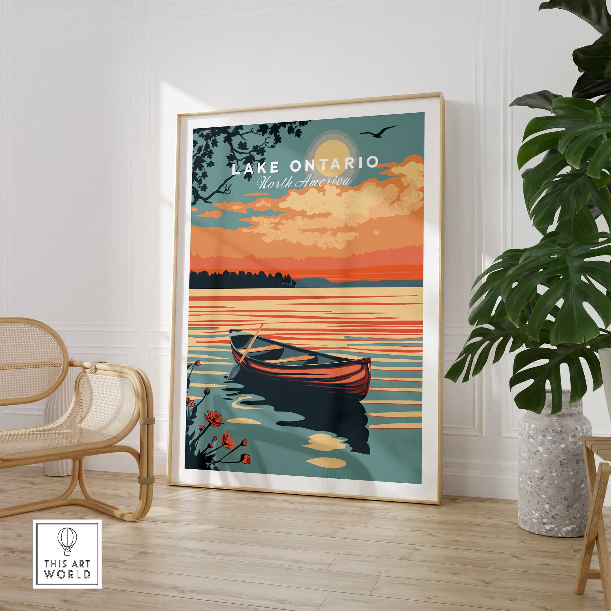 Lake Ontario Wall Art-This Art World