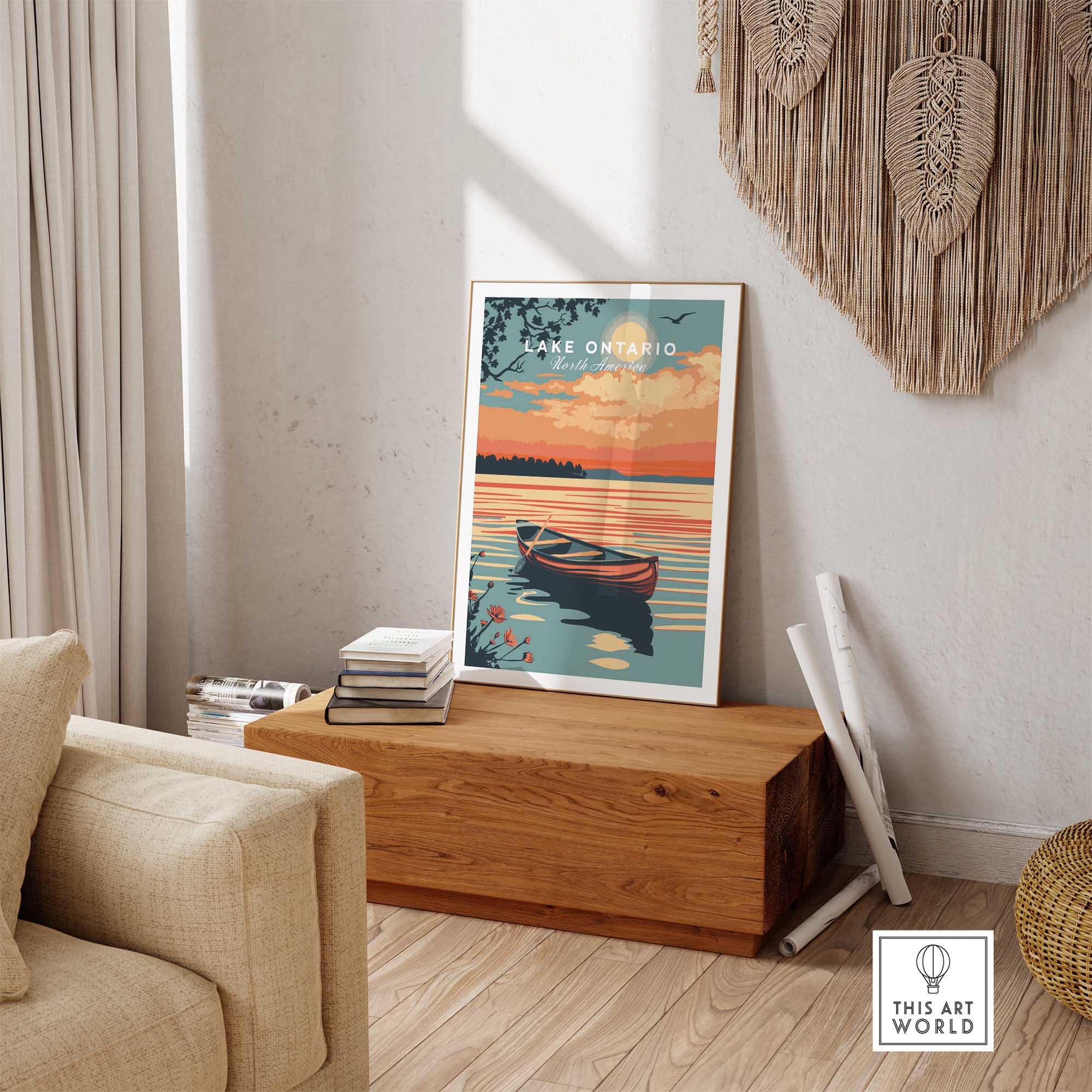Lake Ontario Wall Art-This Art World