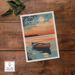Lake Ontario Wall Art-This Art World