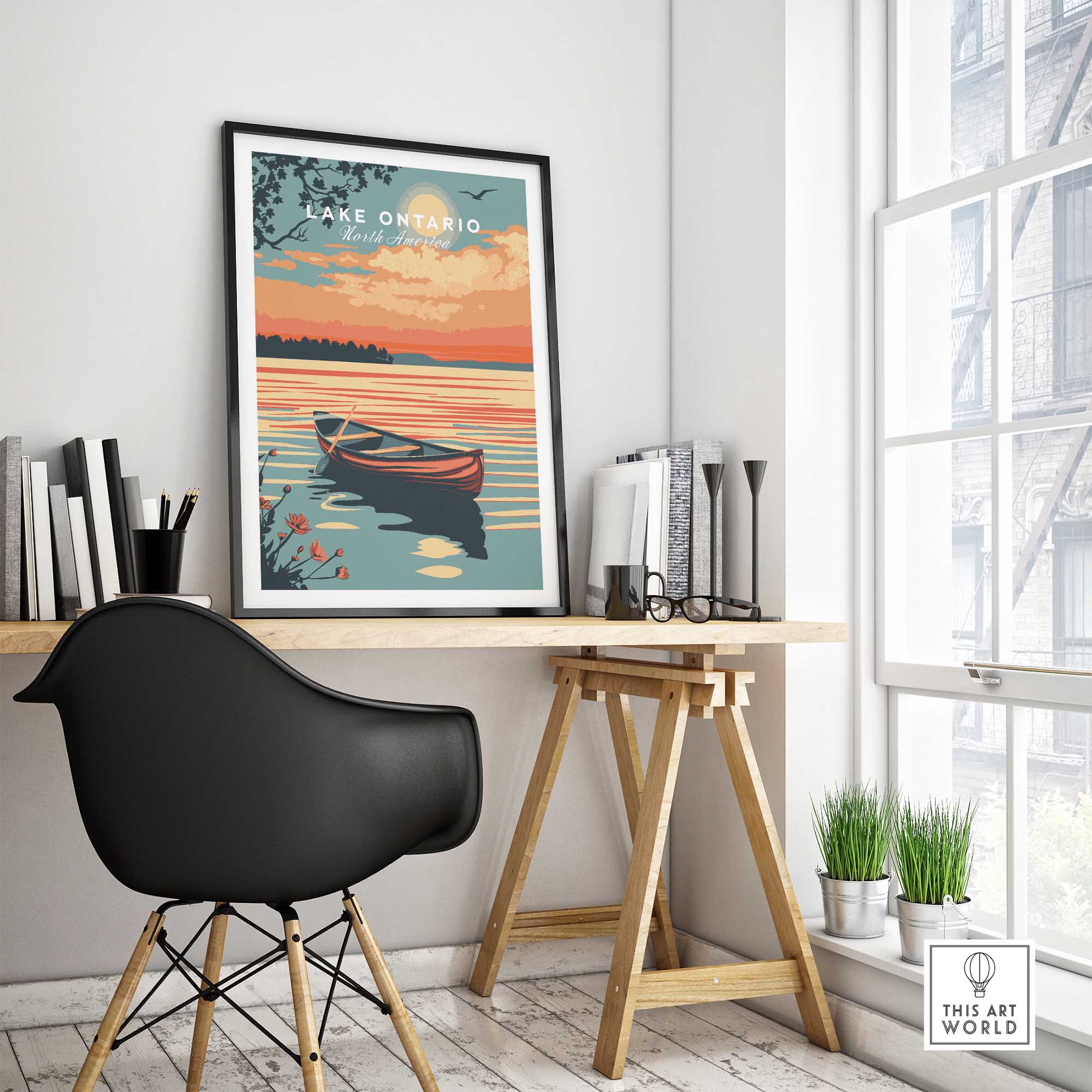 Lake Ontario Wall Art-This Art World