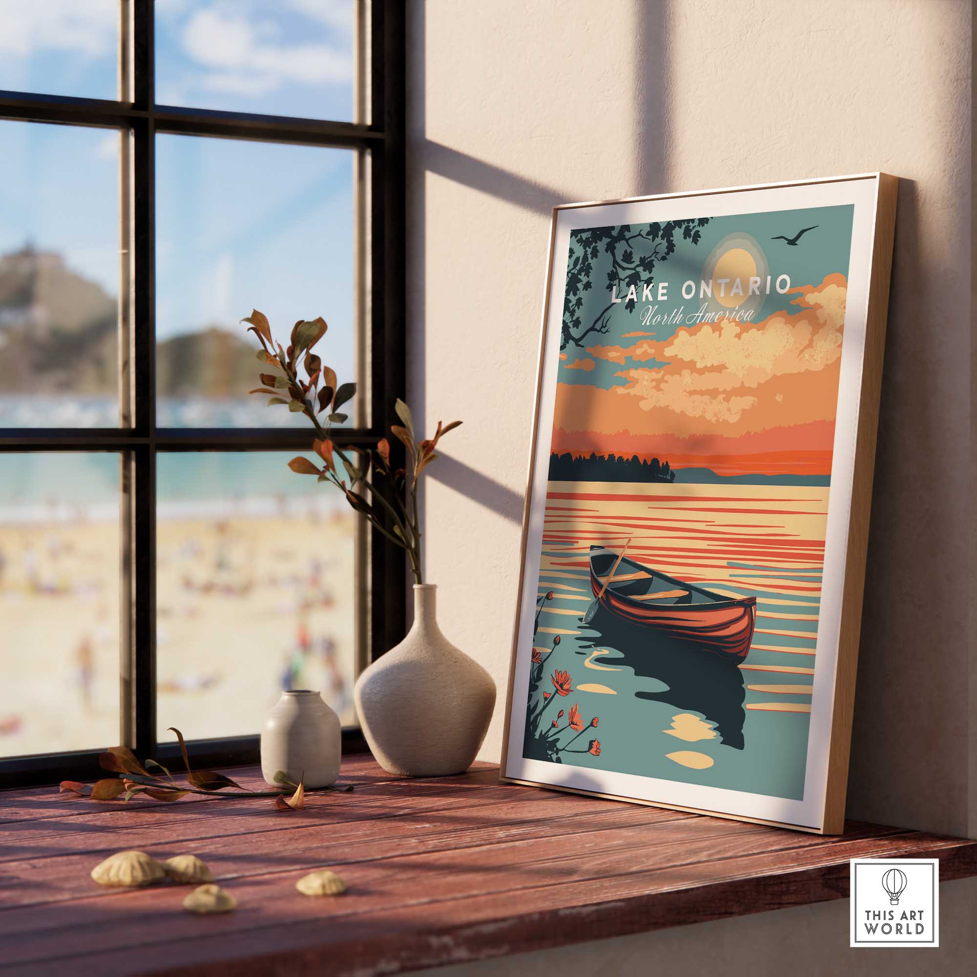 Lake Ontario Wall Art-This Art World