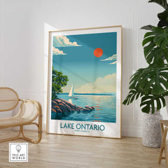 Lake Ontario Wall Art Poster-This Art World