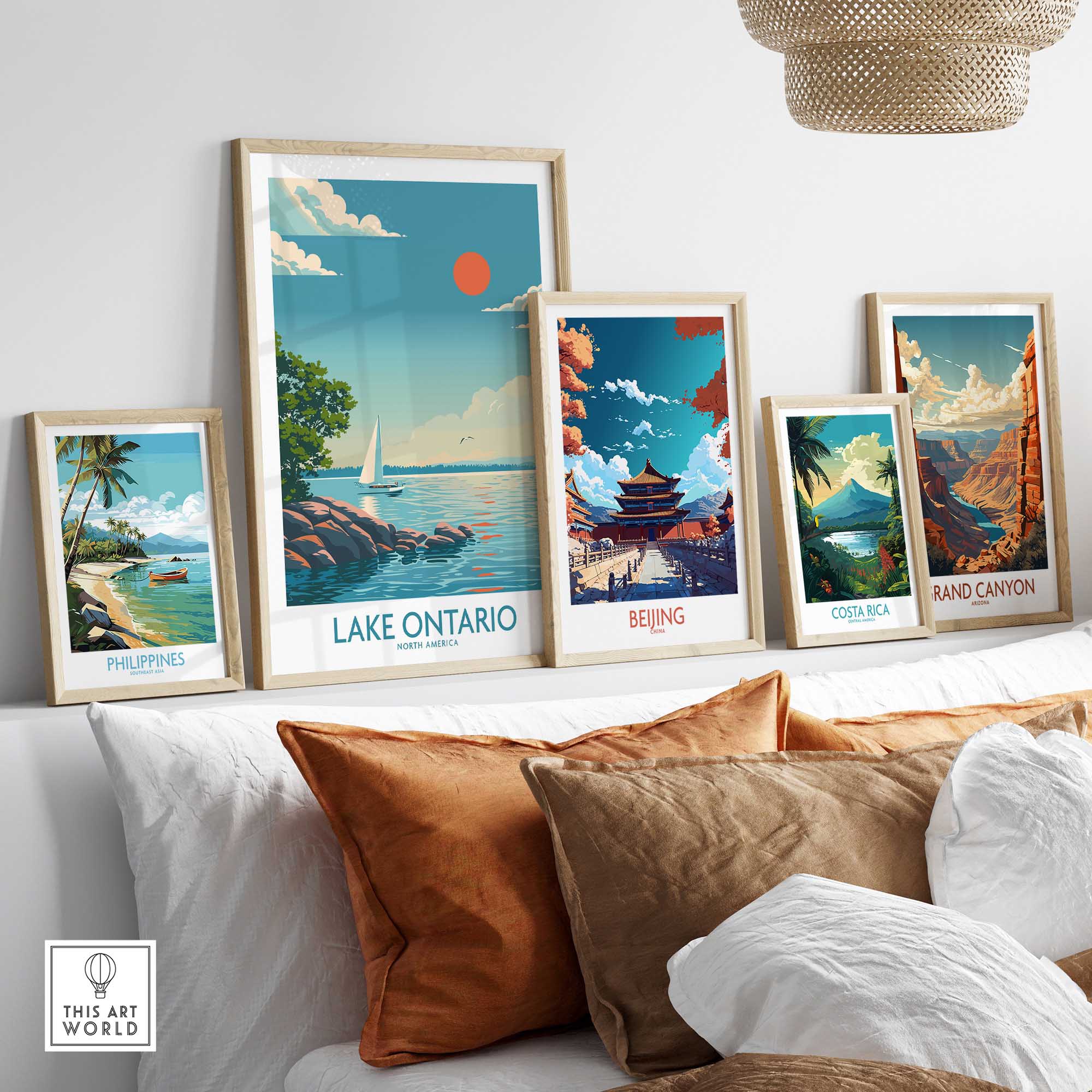 Lake Ontario Wall Art Poster-This Art World