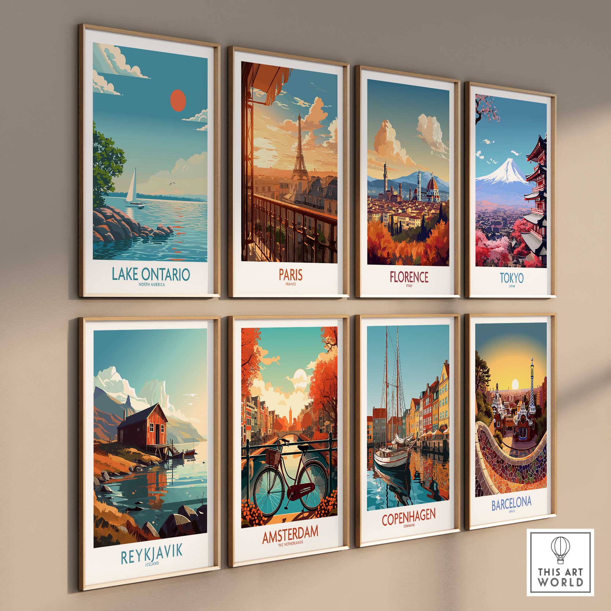 Lake Ontario Wall Art Poster-This Art World