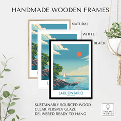 Lake Ontario Wall Art Poster-This Art World