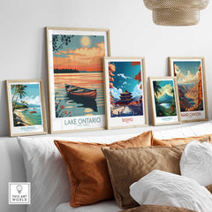 Lake Ontario Wall Art Print-This Art World