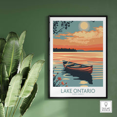 Lake Ontario Wall Art Print-This Art World