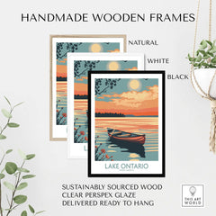 Lake Ontario Wall Art Print-This Art World