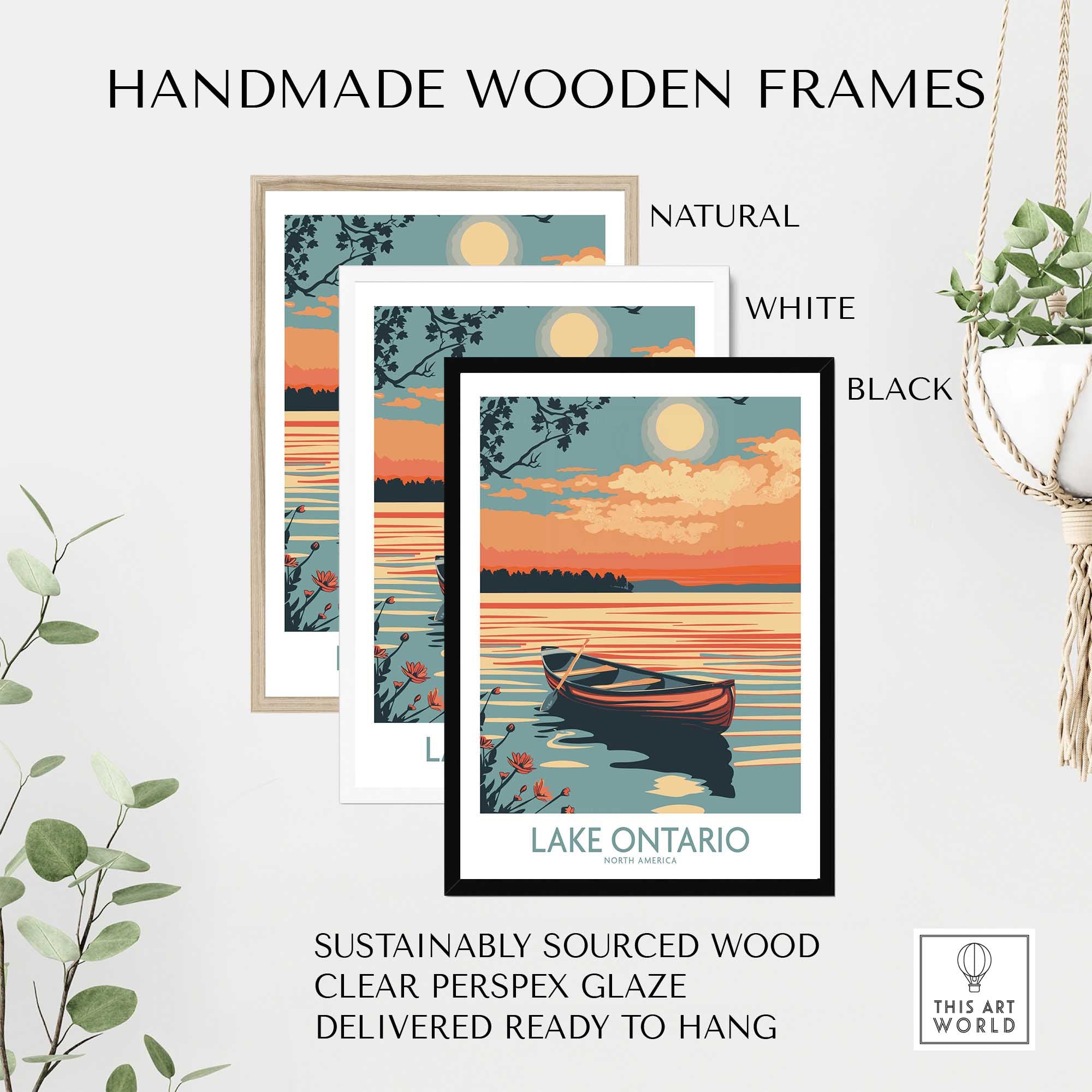 Lake Ontario Wall Art Print-This Art World