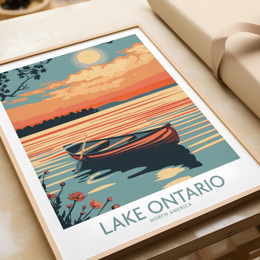 Lake Ontario Wall Art Print-This Art World