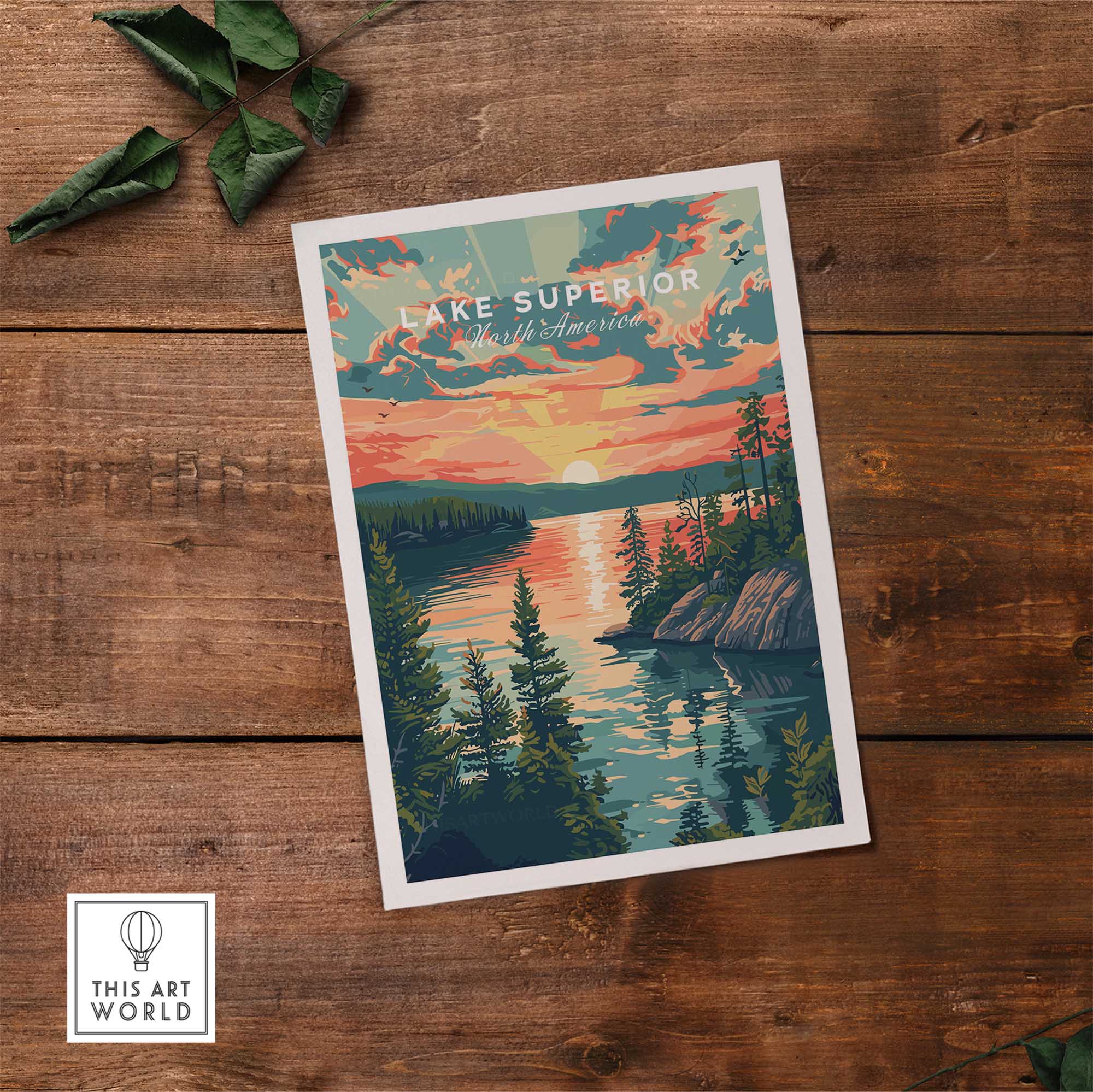 Lake Superior Poster-This Art World