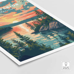 Lake Superior Poster-This Art World