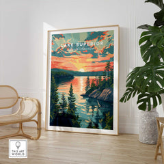 Lake Superior Poster-This Art World