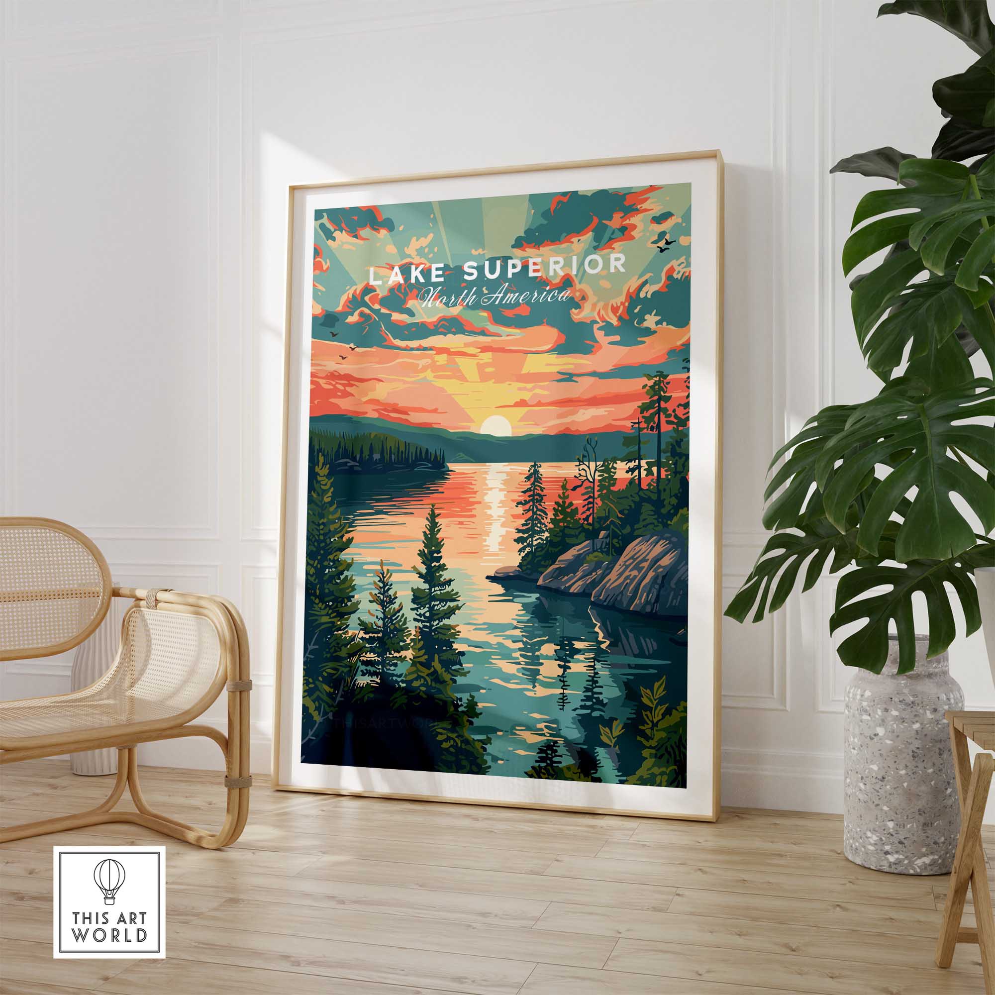 Lake Superior Poster-This Art World