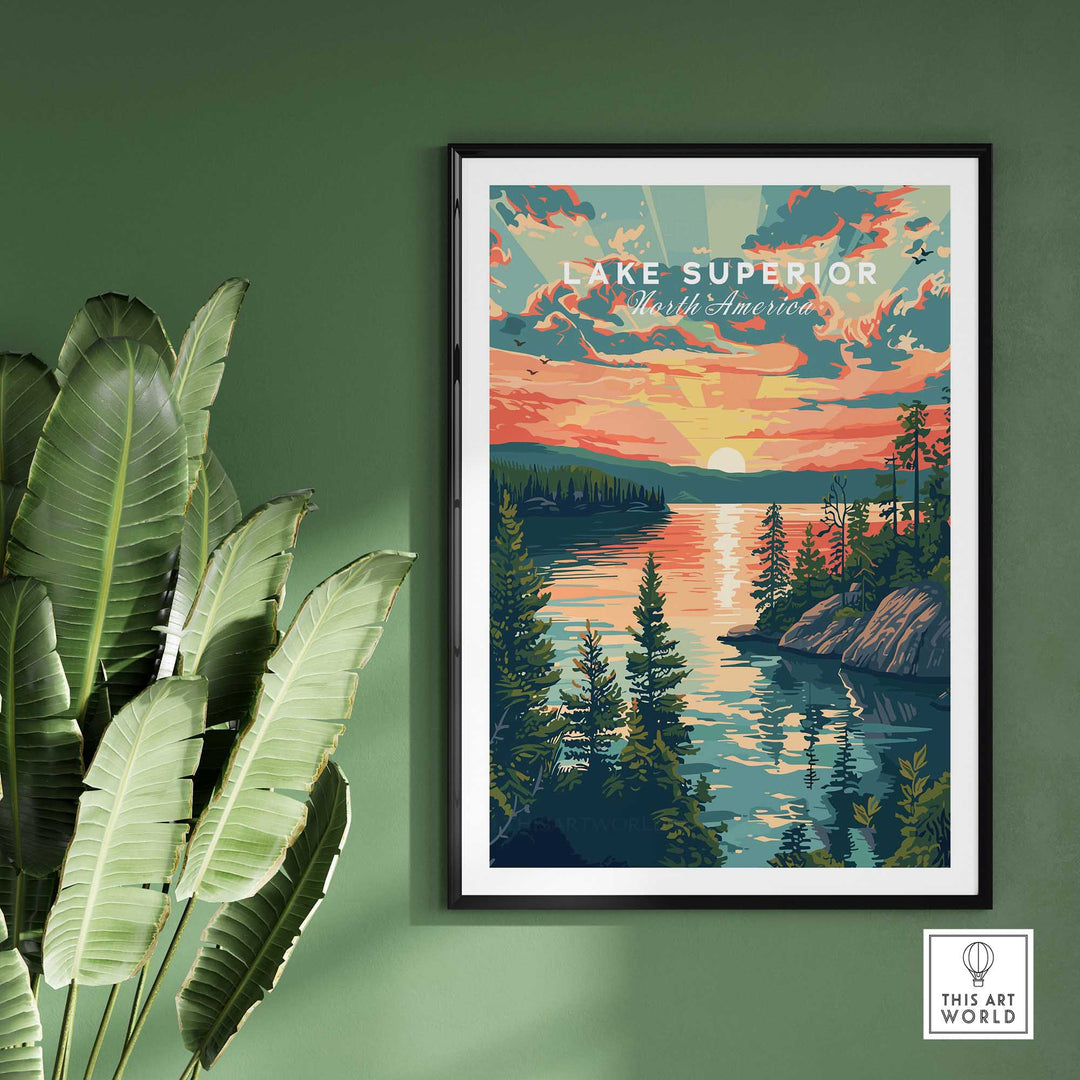 Lake Superior Poster-This Art World