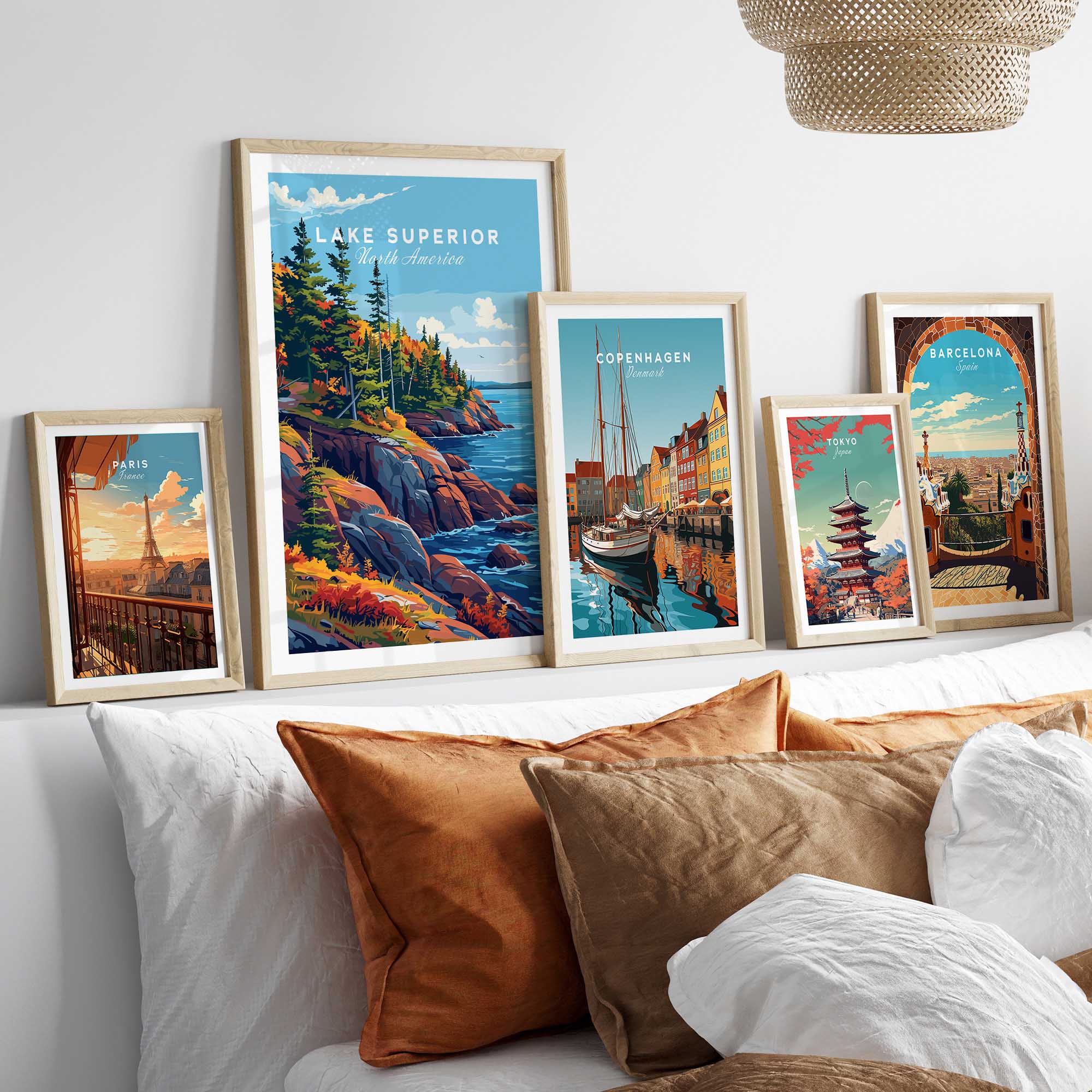Lake Superior Poster - Great Lakes-This Art World