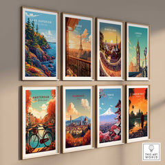 Lake Superior Poster - Great Lakes-This Art World