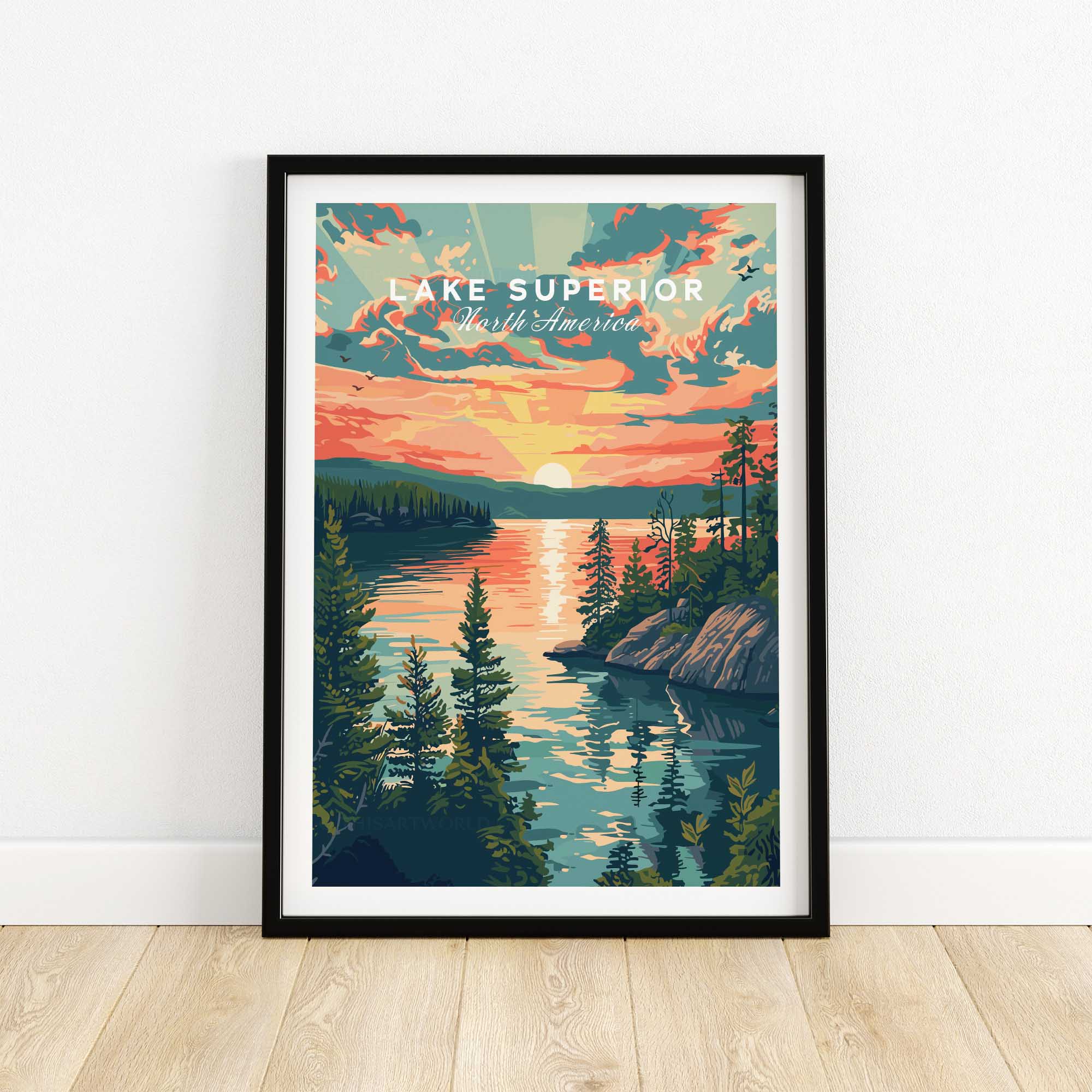 Lake Superior Poster-This Art World