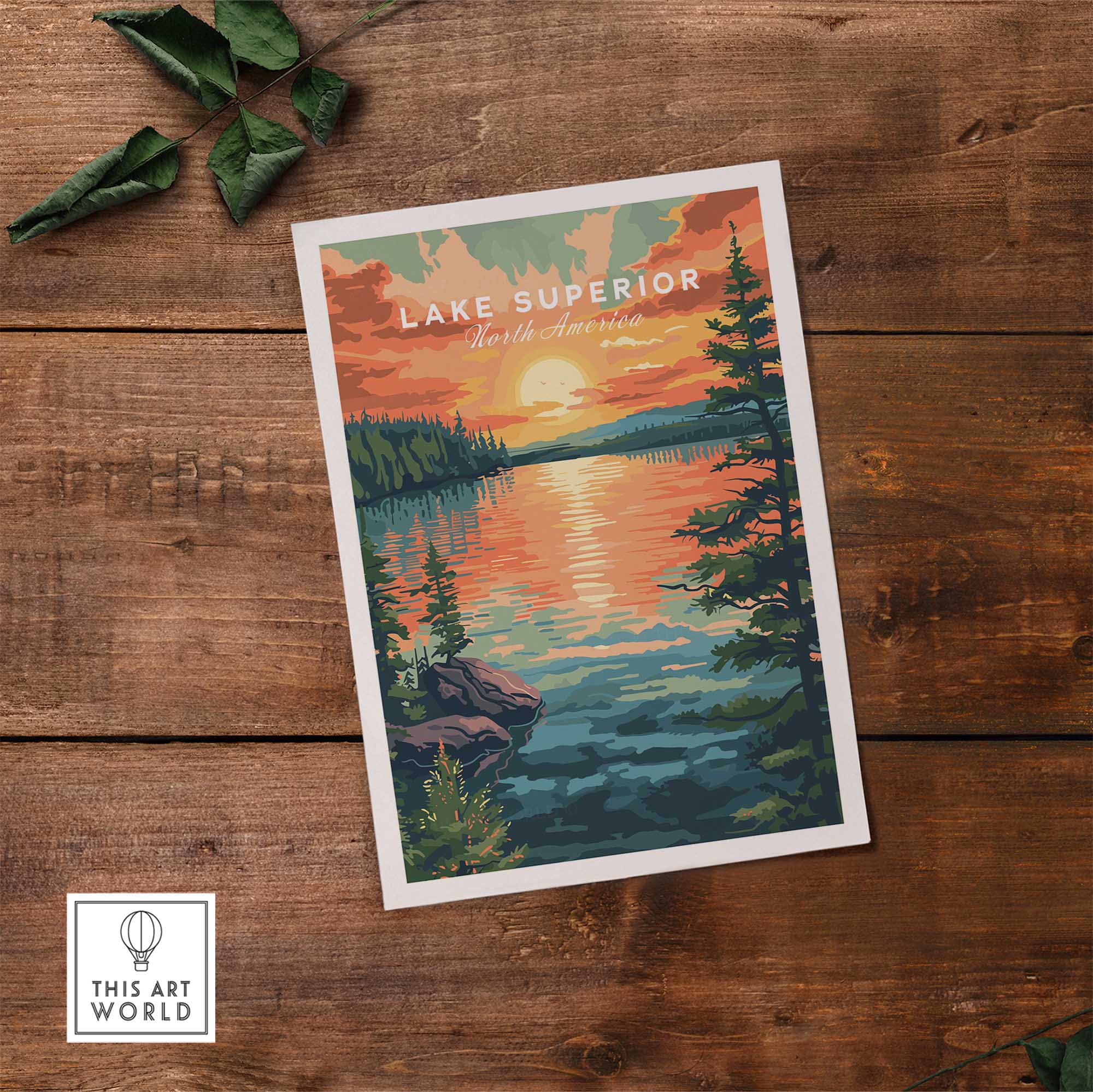 Lake Superior Print-This Art World