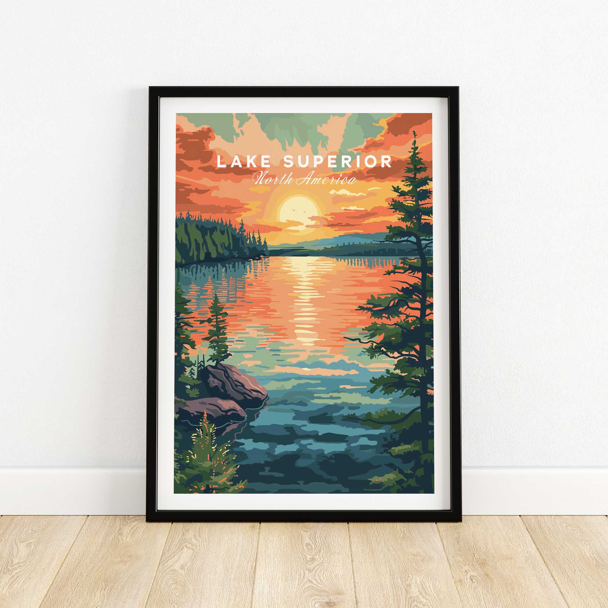 Lake Superior Print-This Art World