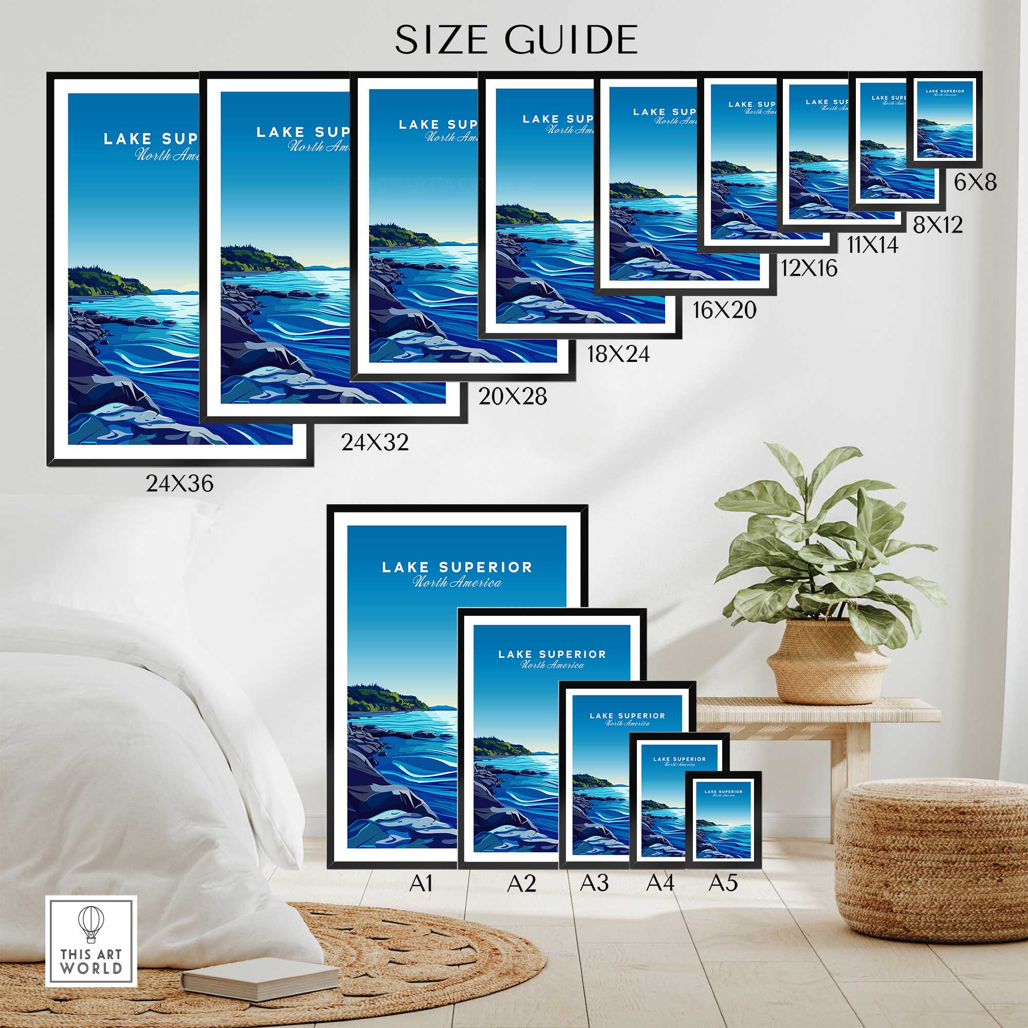 Lake Superior Wall Art-This Art World