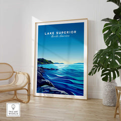 Lake Superior Wall Art-This Art World