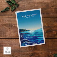 Lake Superior Wall Art-This Art World