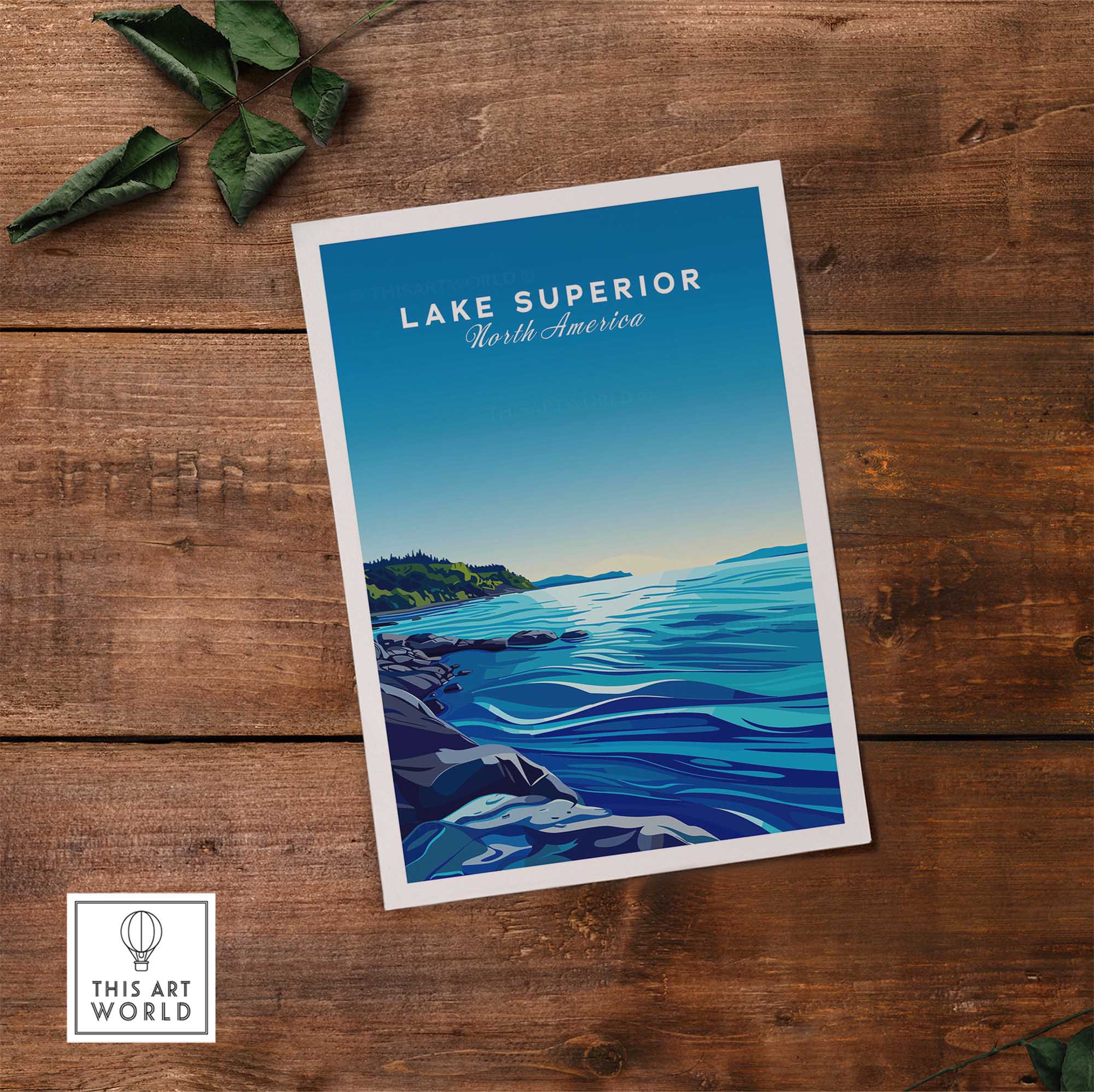 Lake Superior Wall Art-This Art World